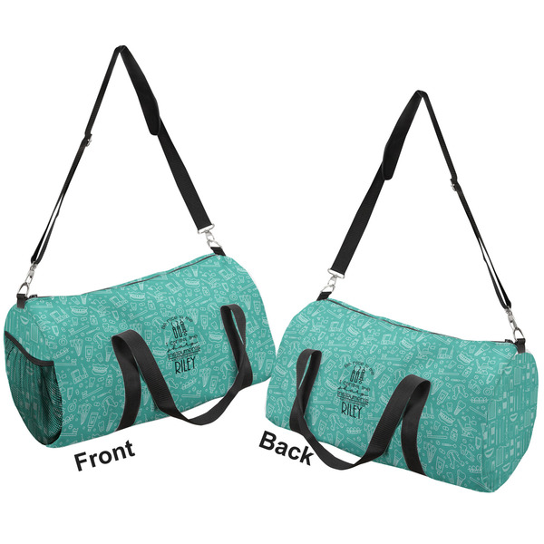 Dental Hygienist Duffle bag large front and back sides