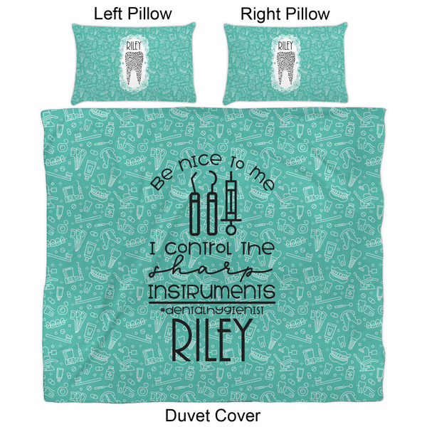 Dental Hygienist Duvet Cover Set - King - Approval