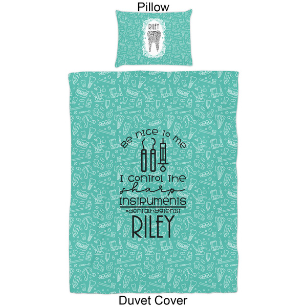 Dental Hygienist Duvet Cover Set - Twin - Approval