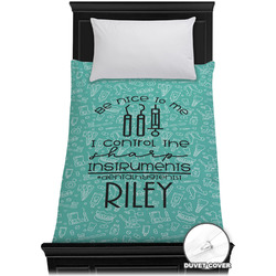 Dental Hygienist Duvet Cover - Twin XL (Personalized)