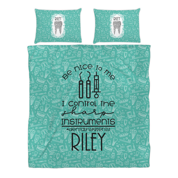 Dental Hygienist Duvet cover Set - Queen - Alt Approval