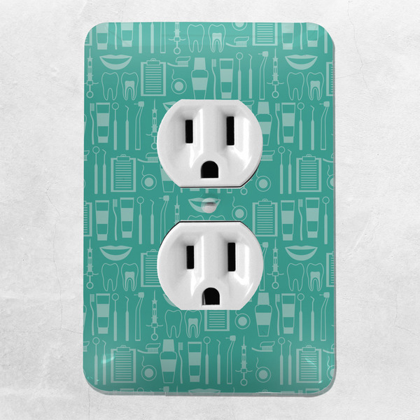 Dental Hygienist Electric Outlet Plate - LIFESTYLE