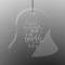 Dental Hygienist Engraved Glass Ornament - Bell