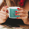Dental Hygienist Espresso Cup - 6oz (Double Shot) LIFESTYLE (Woman hands cropped)