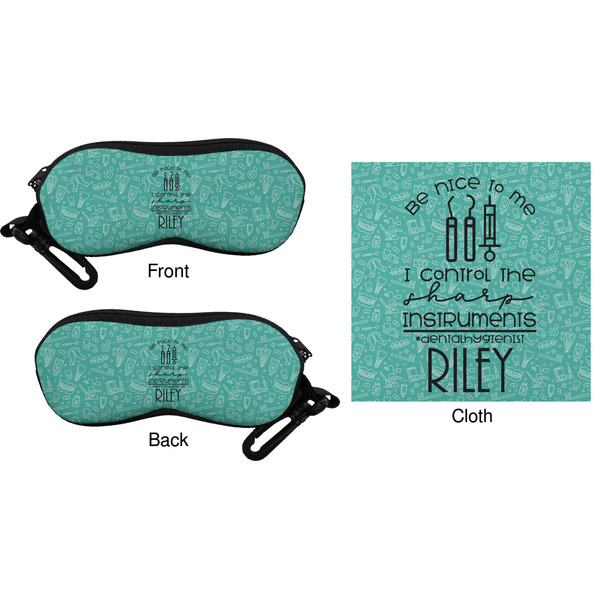 Dental Hygienist Eyeglass Case & Cloth (Approval)