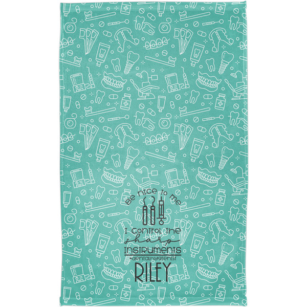 Dental Hygienist Finger Tip Towel - Full View
