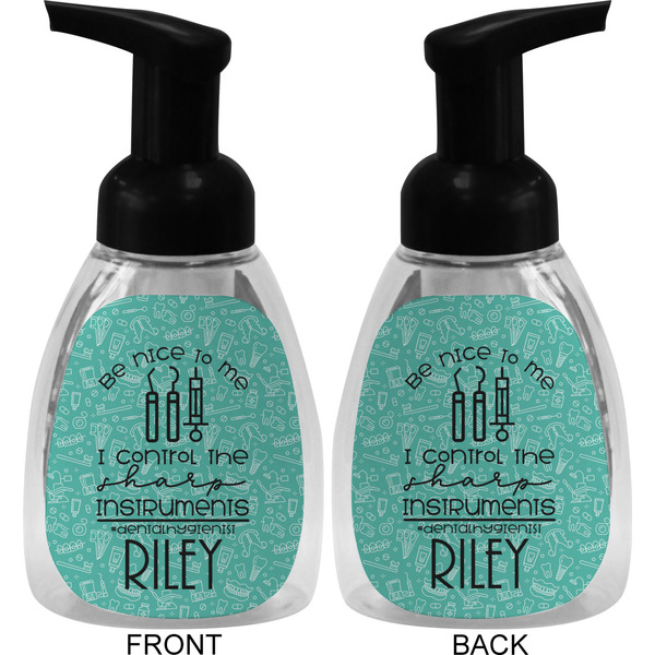 Dental Hygienist Foam Soap Bottle (Front & Back)