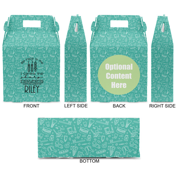 Dental Hygienist Gable Favor Box - Approval