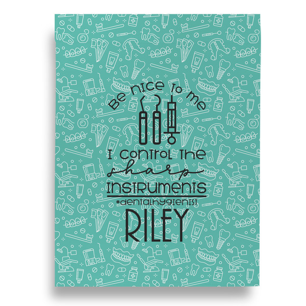 Dental Hygienist Garden Flags - Large - Double Sided - FRONT