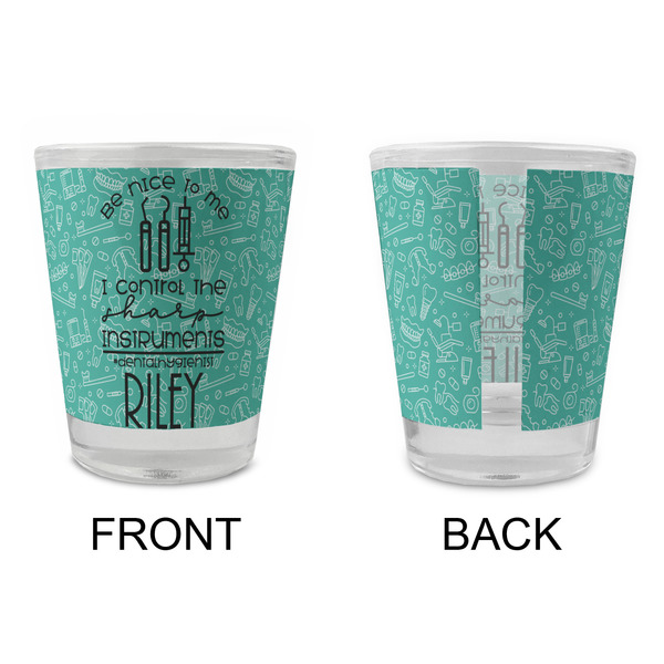 Dental Hygienist Glass Shot Glass - Standard - APPROVAL
