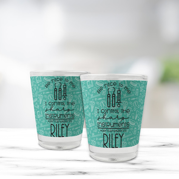 Dental Hygienist Glass Shot Glass - Standard - LIFESTYLE