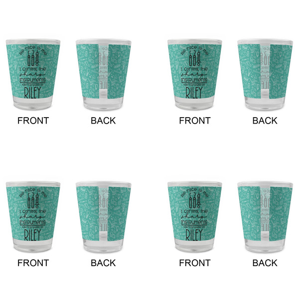 Dental Hygienist Glass Shot Glass - Standard - Set of 4 - APPROVAL