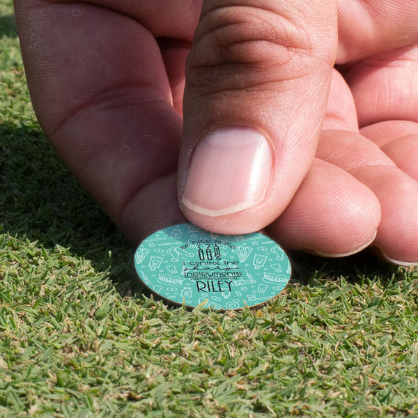 Dental Hygienist Golf Ball Marker - Hand
