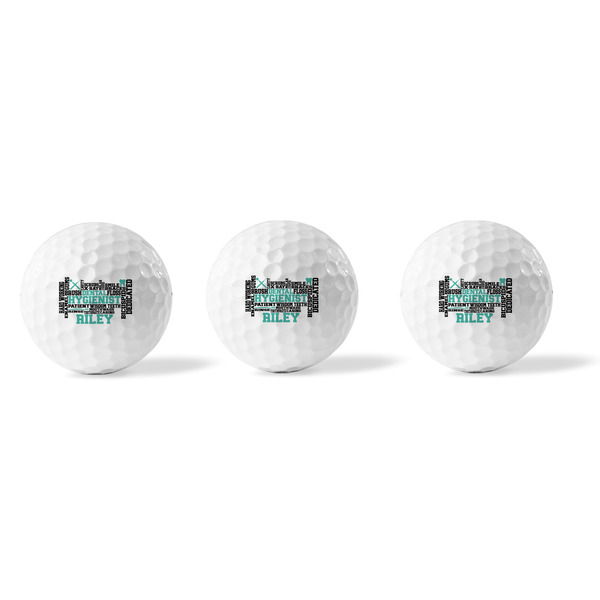 Dental Hygienist Golf Balls - Generic - Set of 3 - APPROVAL
