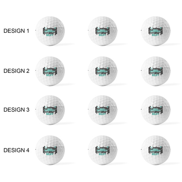 Dental Hygienist Golf Balls - Titleist - Set of 12 - APPROVAL