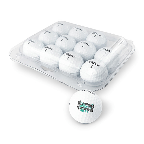 Dental Hygienist Golf Balls - Titleist - Set of 12 - PACKAGING