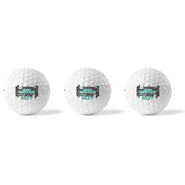 Dental Hygienist Golf Balls - Titleist - Set of 3 - APPROVAL
