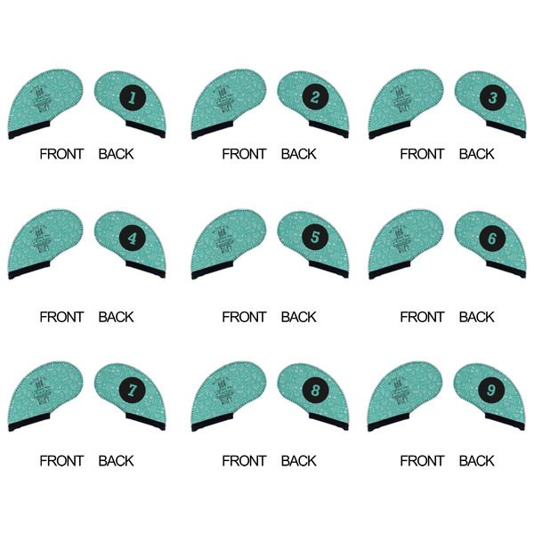 Dental Hygienist Golf Club Covers - APPROVAL (set of 9)