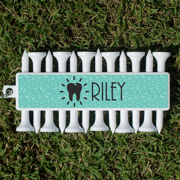 Custom Dental Hygienist Golf Tees & Ball Markers Set (Personalized)