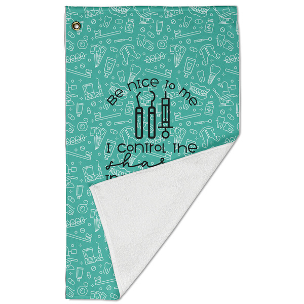 Dental Hygienist Golf Towel - Folded (Large)