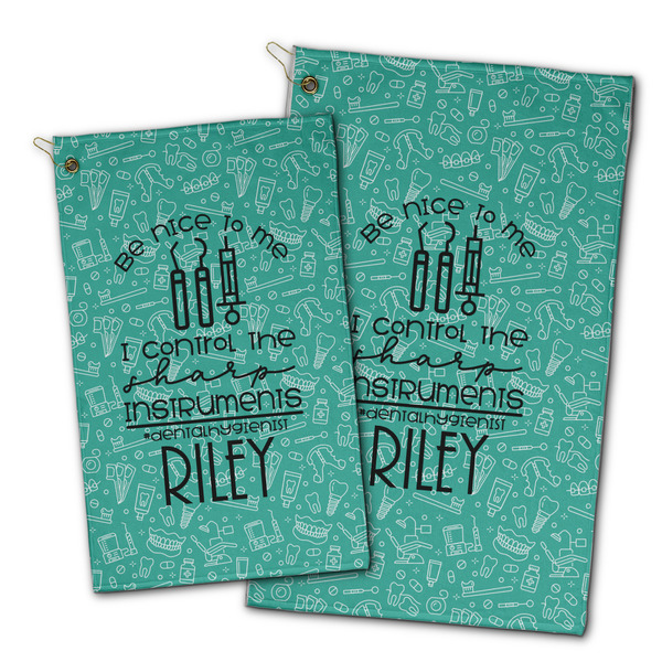 Dental Hygienist Golf Towel - PARENT (small and large)