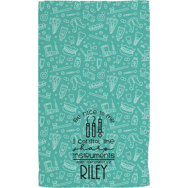 Dental Hygienist Hand Towel (Personalized) Full