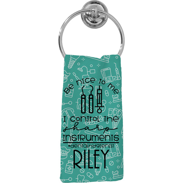Custom Dental Hygienist Hand Towel - Full Print (Personalized)