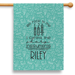 Dental Hygienist 28" House Flag (Personalized)