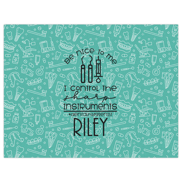 Dental Hygienist Indoor / Outdoor Rug - 6'x8' - Front Flat