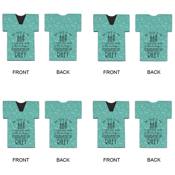 Dental Hygienist Jersey Bottle Cooler - Set of 4 - APPROVAL