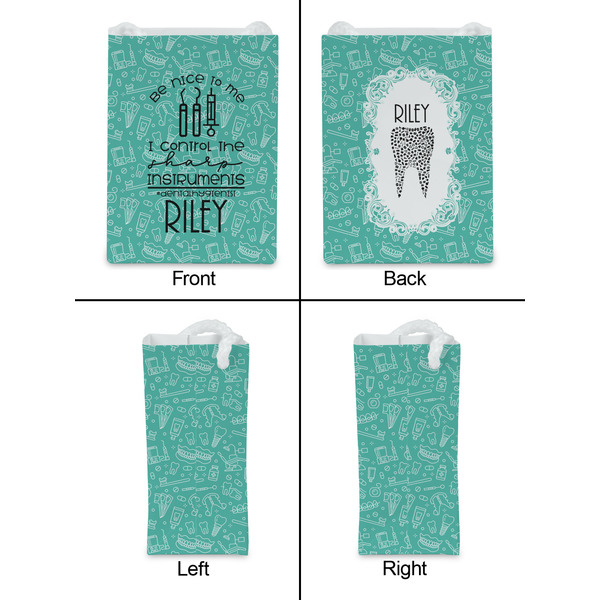 Dental Hygienist Jewelry Gift Bag - Matte - Approval