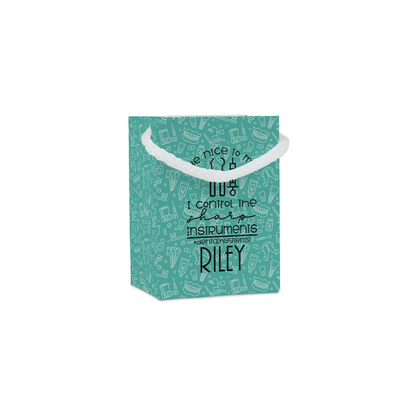Custom Dental Hygienist Jewelry Gift Bags - Matte (Personalized)