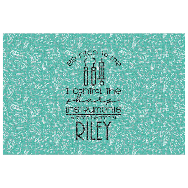Custom Dental Hygienist Jigsaw Puzzle - 1000-piece (Personalized)