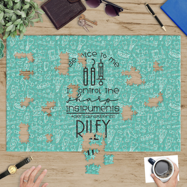 Dental Hygienist Jigsaw Puzzle 1014 Piece - In Context