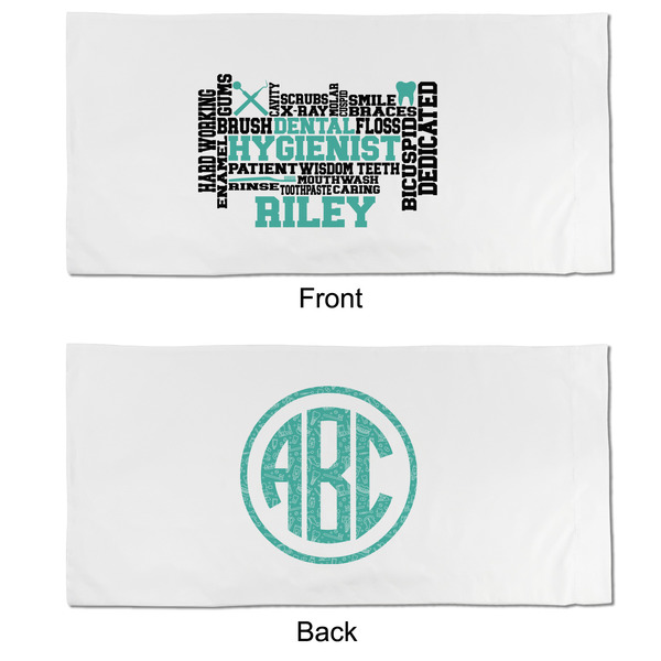 Dental Hygienist King Pillow Case - APPROVAL (partial print)