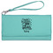 Dental Hygienist Ladies Leatherette Wallet - Laser Engraved- Teal (Personalized)