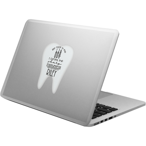 Custom Dental Hygienist Laptop Decal (Personalized)