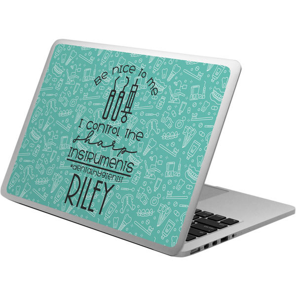 Custom Dental Hygienist Laptop Skin - Custom Sized (Personalized)