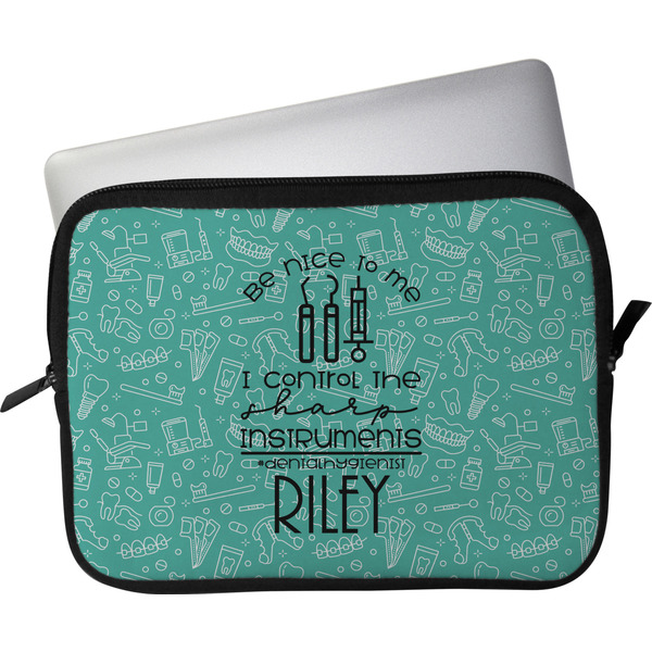 Custom Dental Hygienist Laptop Sleeve / Case (Personalized)