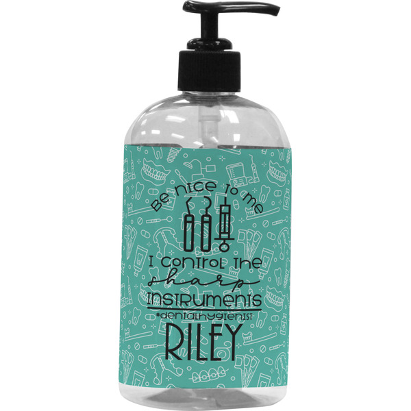 Custom Dental Hygienist Plastic Soap / Lotion Dispenser (Personalized)