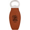 Dental Hygienist Leatherette Bottle Opener (Personalized)