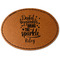 Dental Hygienist Leatherette Patches - Oval