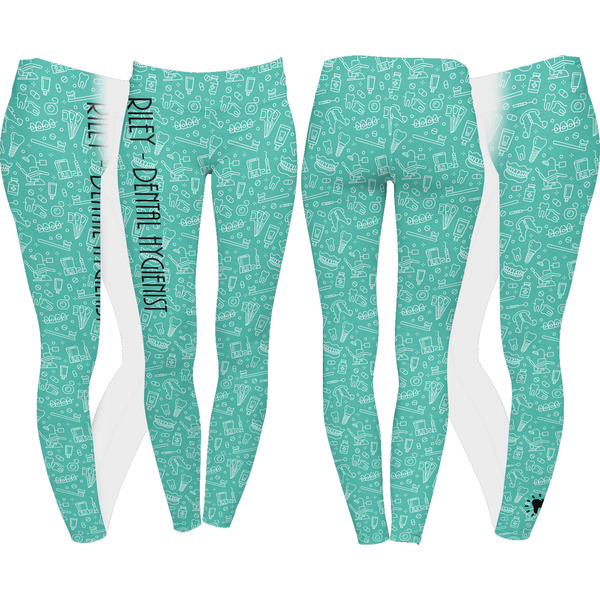 Dental Hygienist Leggings Turn Around - Apvl