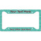 Dental Hygienist License Plate Frame - Style A (Personalized)