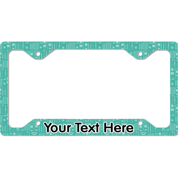 Custom Dental Hygienist License Plate Frame - Style C (Personalized)