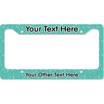 Dental Hygienist License Plate Frame - Style B (Personalized)