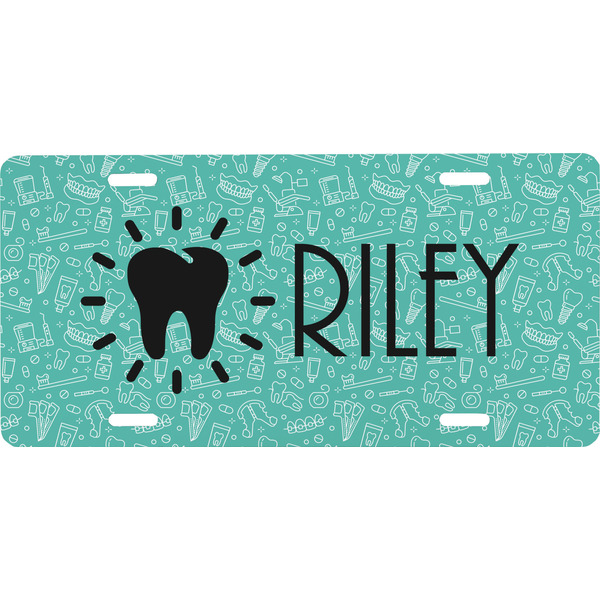 Custom Dental Hygienist Front License Plate (Personalized)