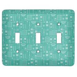 Dental Hygienist Light Switch Cover (3 Toggle Plate)