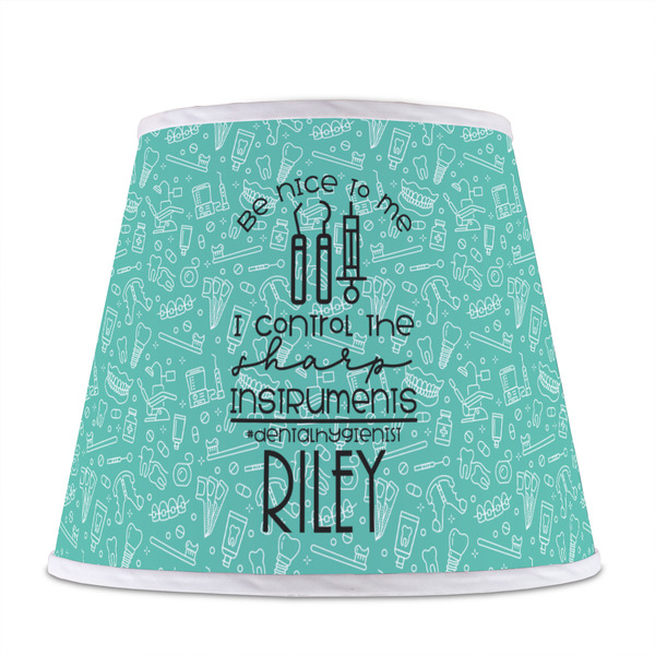 Dental Hygienist Poly Film Empire Lampshade - Front View