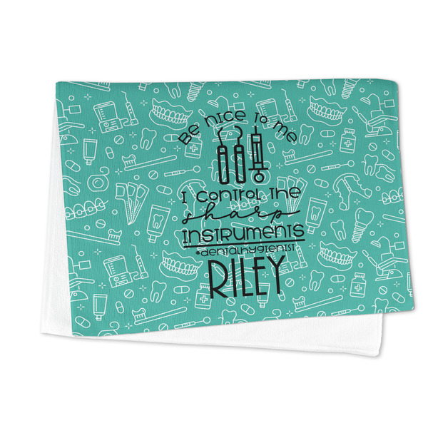 Dental Hygienist Microfiber Dish Towel - FOLDED HALF